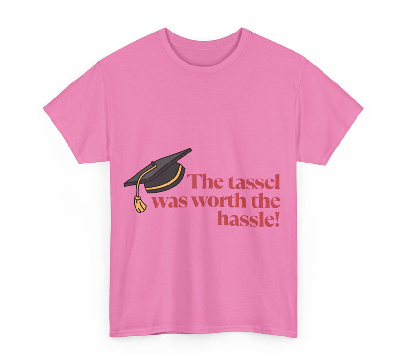 The Tassel was worth the Hassle - Unisex Heavy Cotton Tee