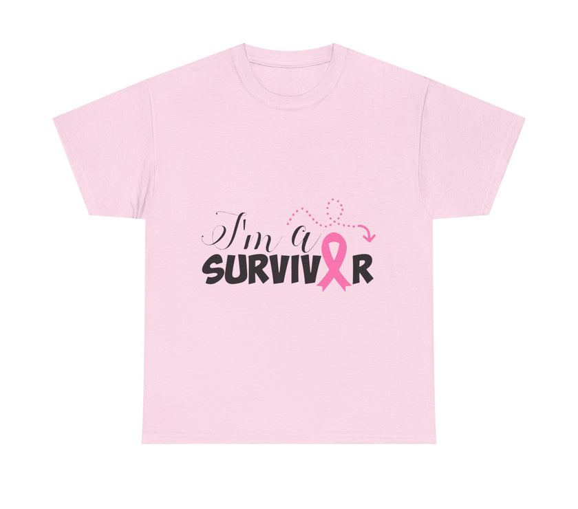 I'm a Survivor - Unisex Heavy Cotton Tee