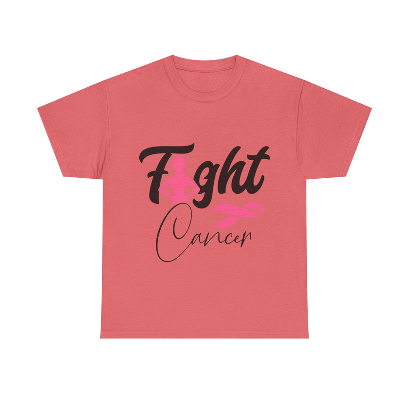 Fight Cancer - Unisex Heavy Cotton Tee
