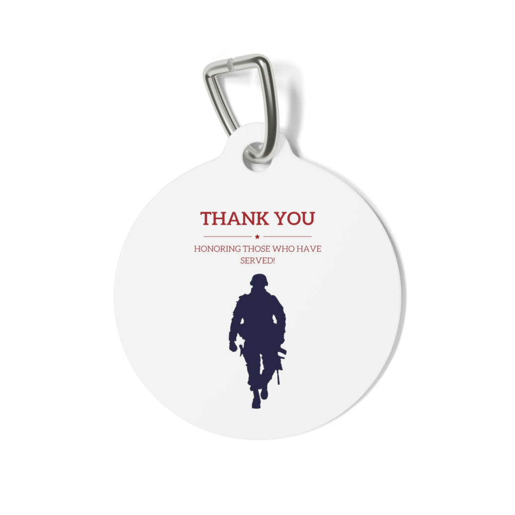 Thankyou those who has served - Pet Tag