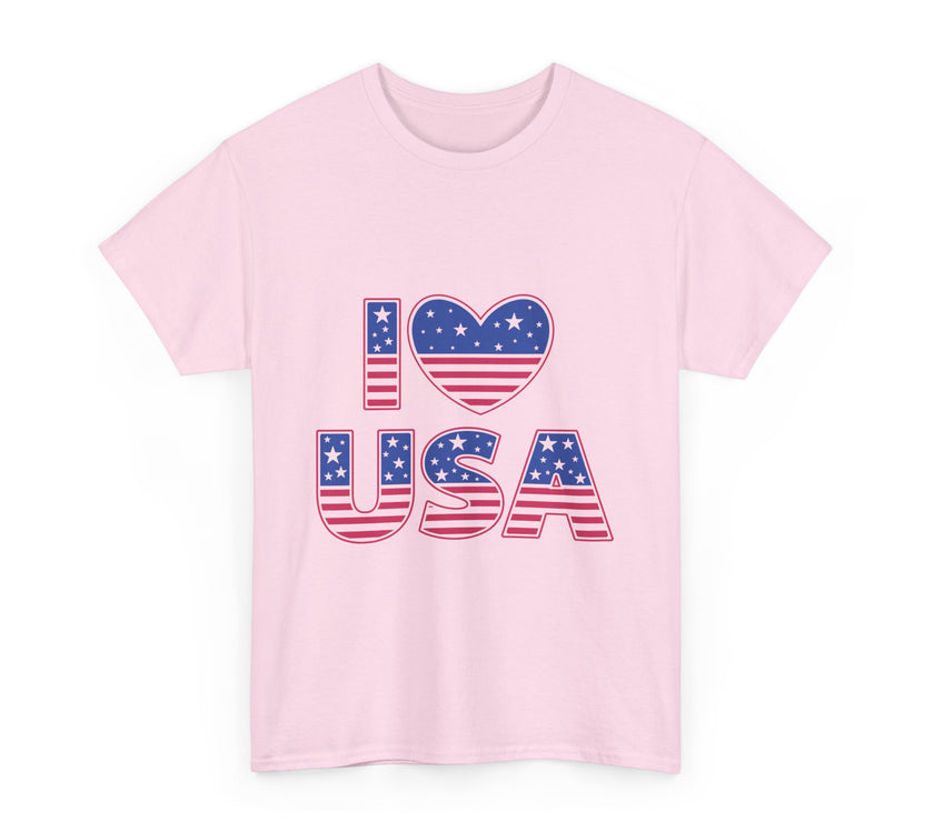 I Love America - Unisex Heavy Cotton Tee