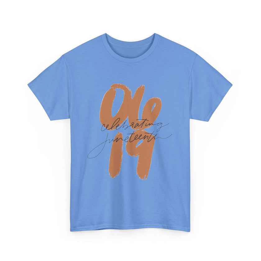 06-19 Celebrating Juneteenth - Unisex Heavy Cotton Tee