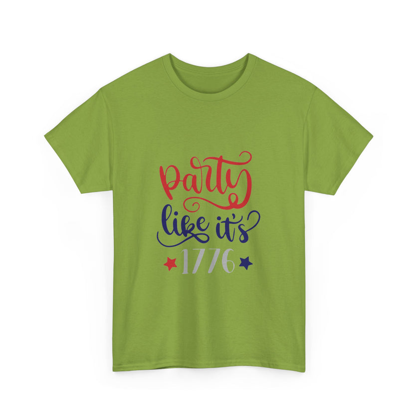 Party like it's 1776 - Unisex Heavy Cotton Tee