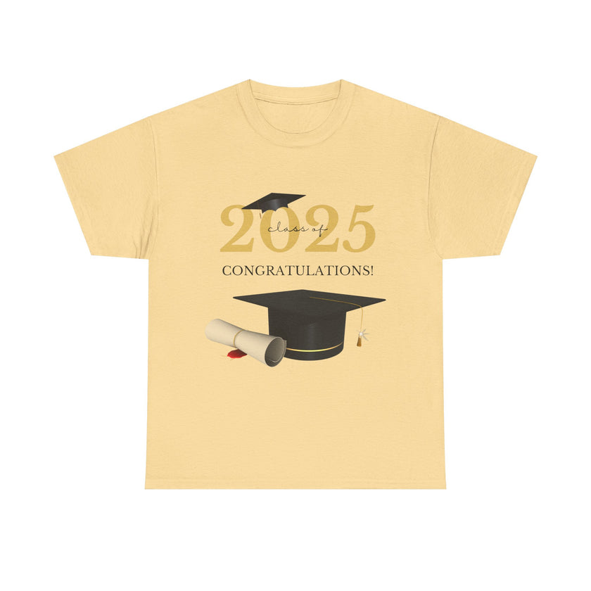 Congratulations Class of 2025 - Unisex heavy cotton tee
