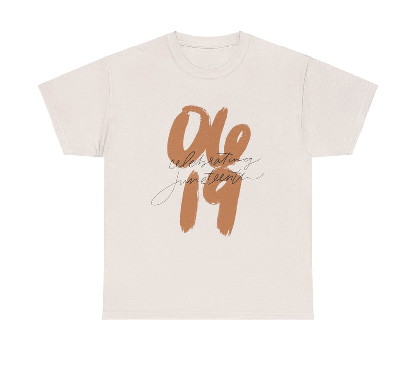 06-19 Celebrating Juneteenth - Unisex Heavy Cotton Tee