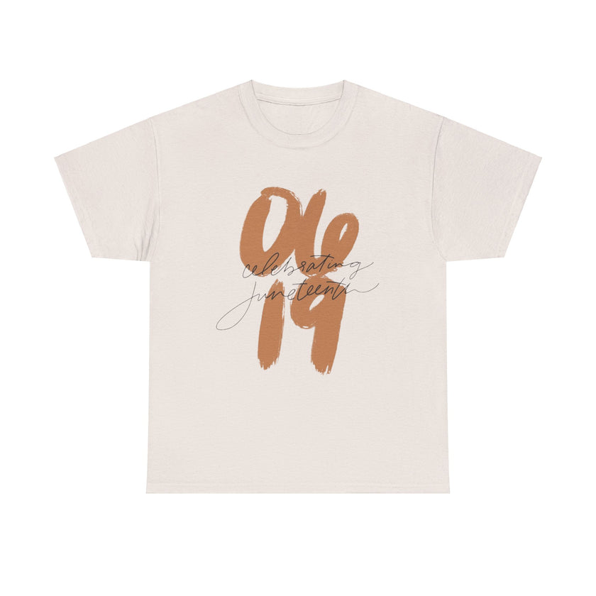 06-19 Celebrating Juneteenth - Unisex Heavy Cotton Tee