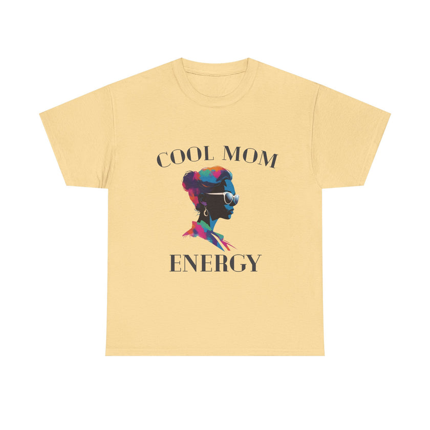 Cool Mom Energy - Unisex Heavy Cotton Tee