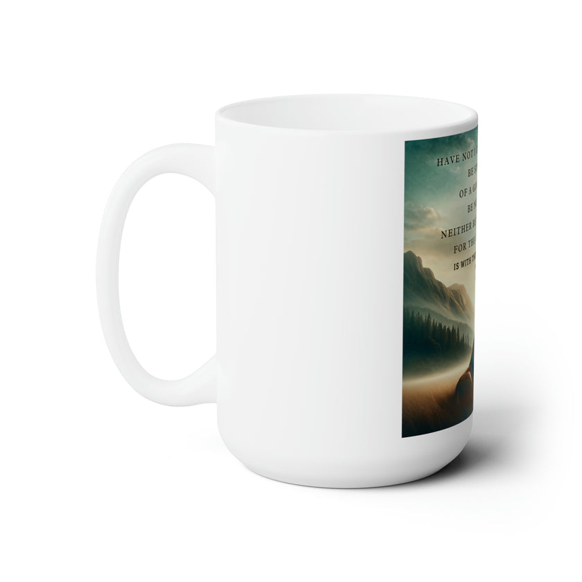 "Joshua 1:9" Ceramic Mug 15oz