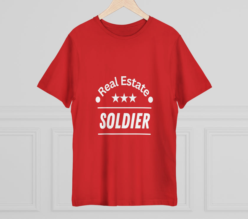 "Real Estate Soldier" Unisex Deluxe T-shirt