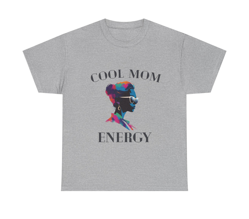 Cool Mom Energy - Unisex Heavy Cotton Tee