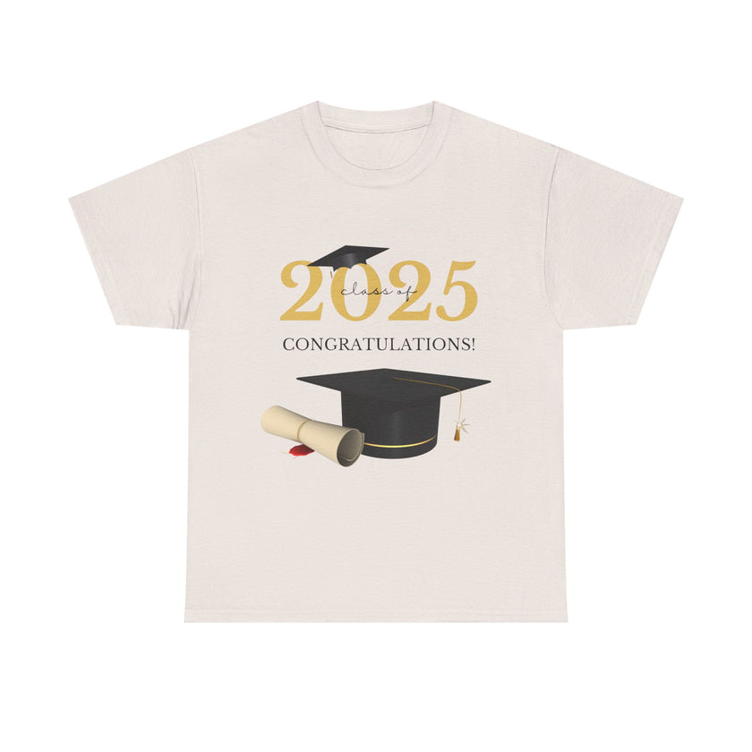Congratulations Class of 2025 - Unisex heavy cotton tee