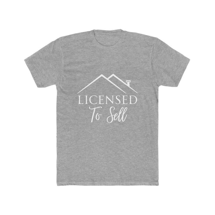 "Licensed to Sell" Men's Cotton Crew Tee