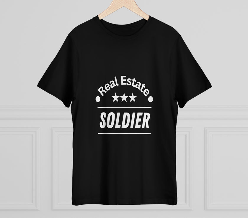 "Real Estate Soldier" Unisex Deluxe T-shirt