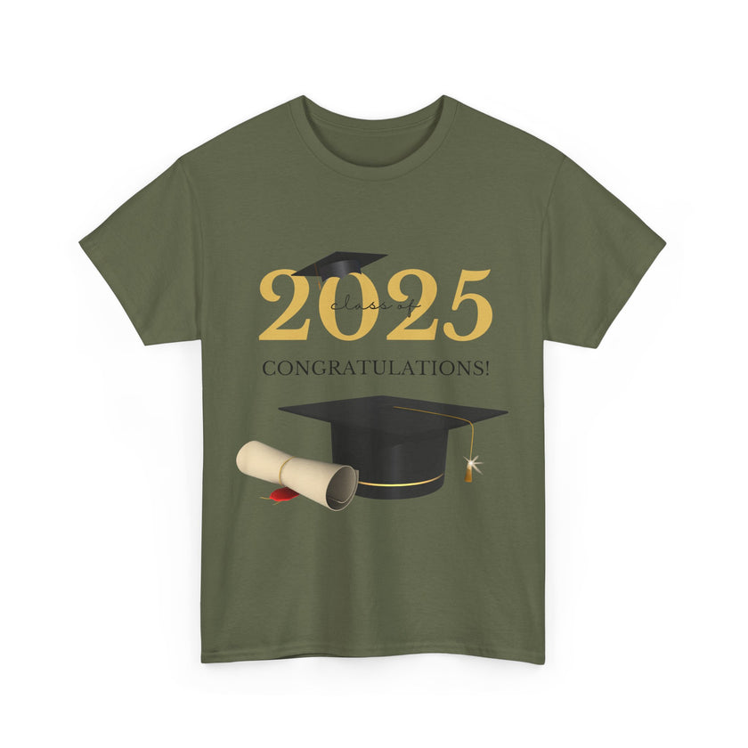 Congratulations Class of 2025 - Unisex heavy cotton tee