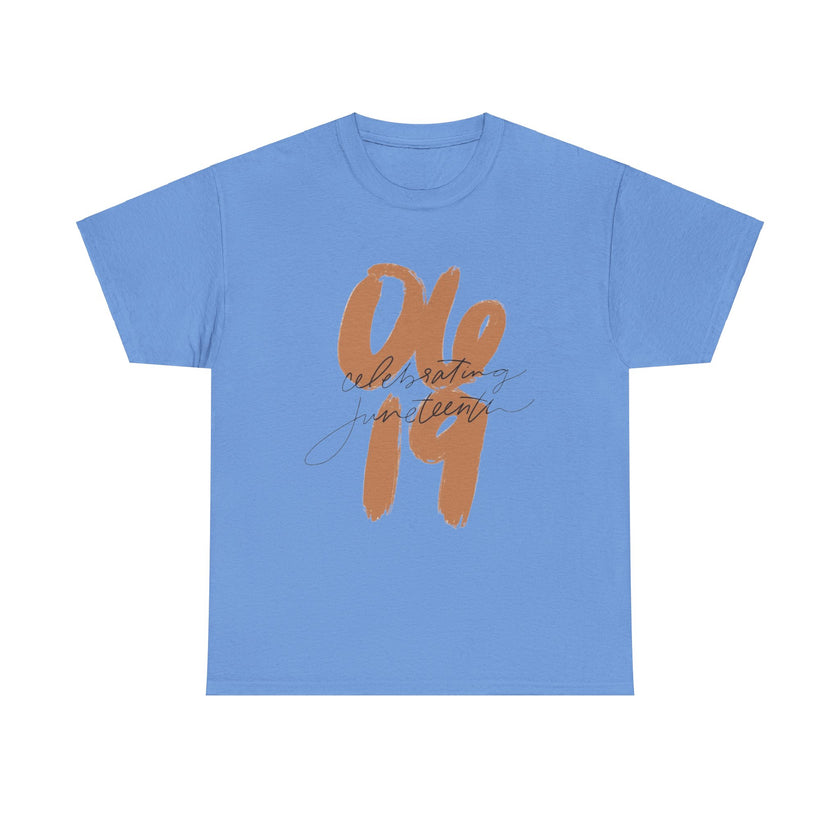 06-19 Celebrating Juneteenth - Unisex Heavy Cotton Tee