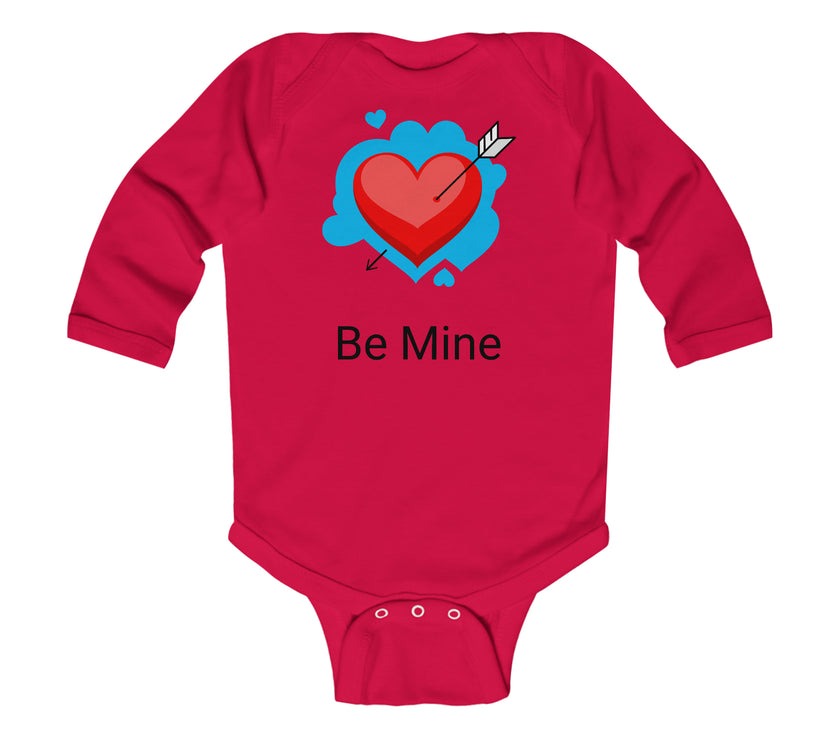 “Be Mine” Infant Long Sleeve Bodysuit