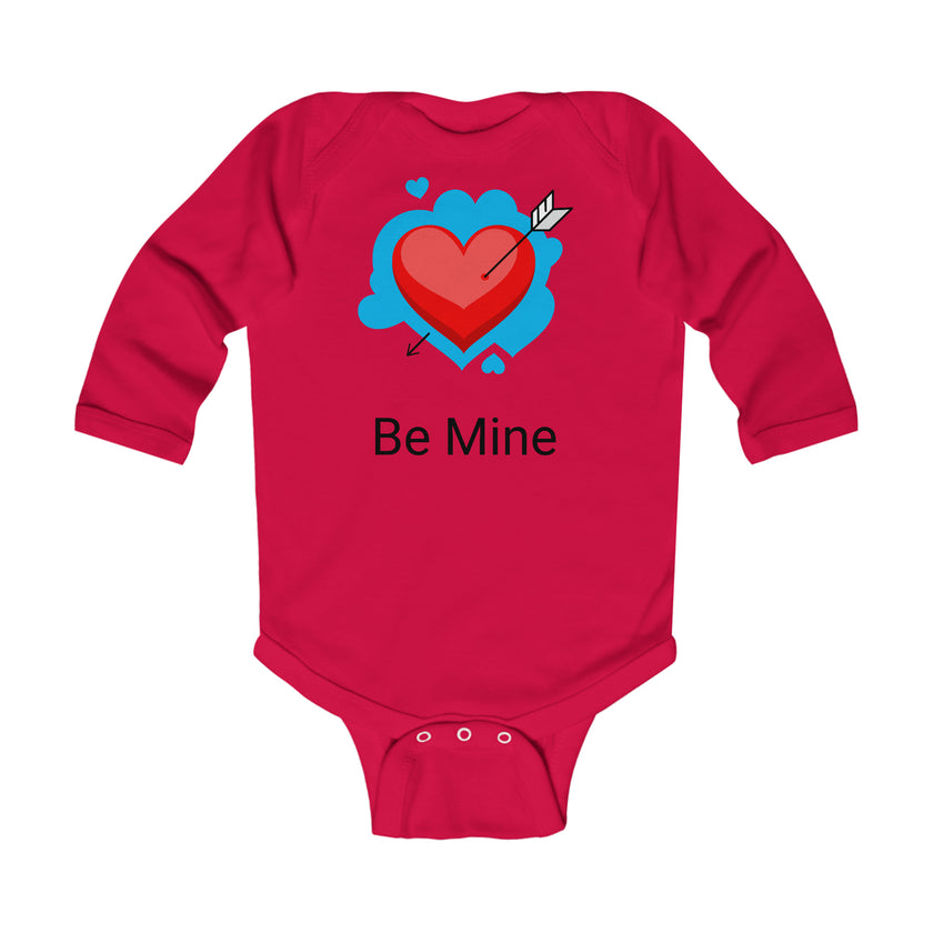 “Be Mine” Infant Long Sleeve Bodysuit