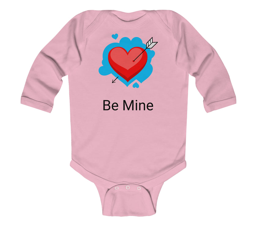 “Be Mine” Infant Long Sleeve Bodysuit