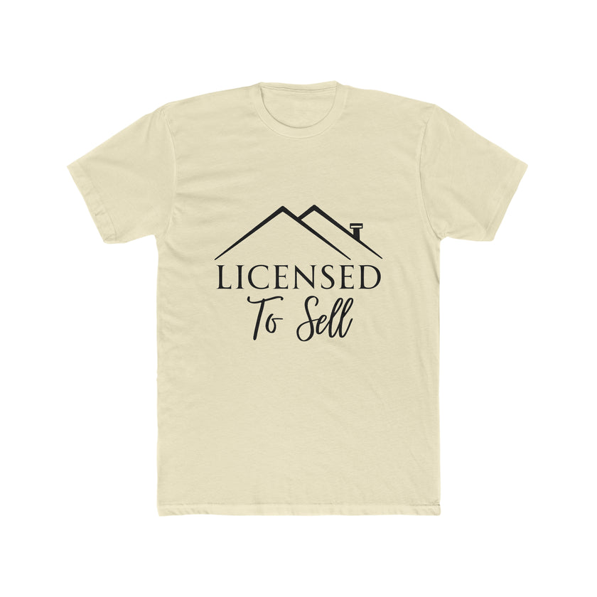 "Licensed to Sell" Men's Cotton Crew Tee