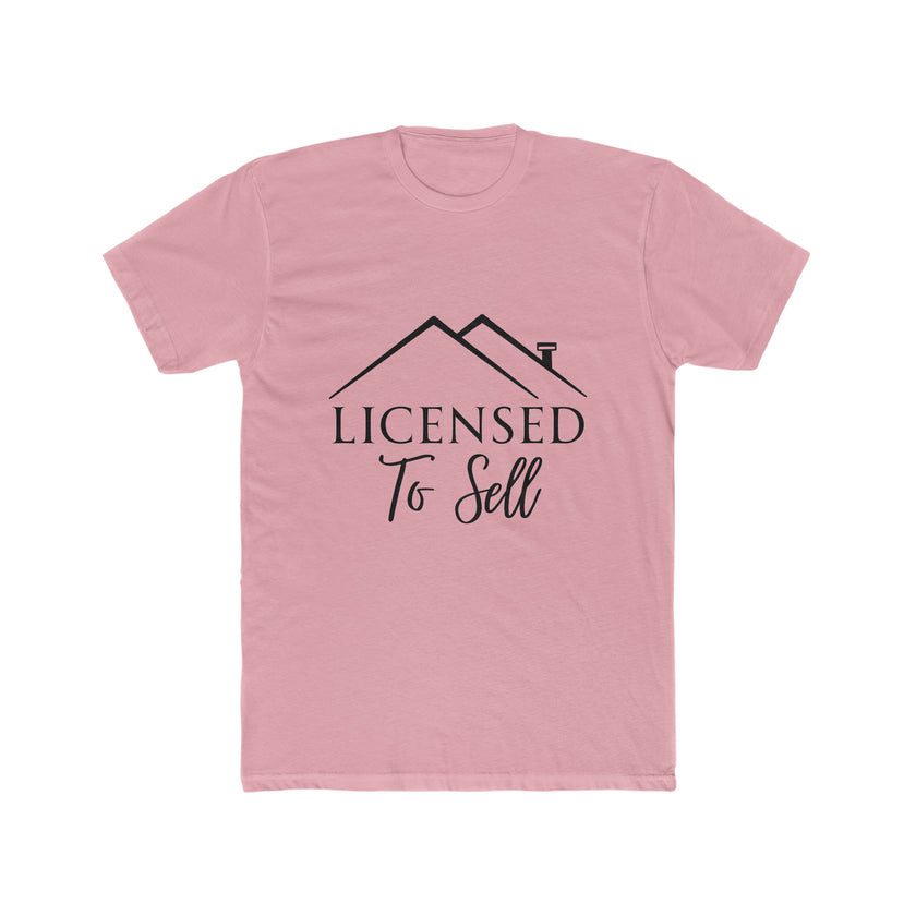 "Licensed to Sell" Men's Cotton Crew Tee