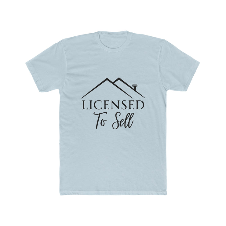 "Licensed to Sell" Men's Cotton Crew Tee