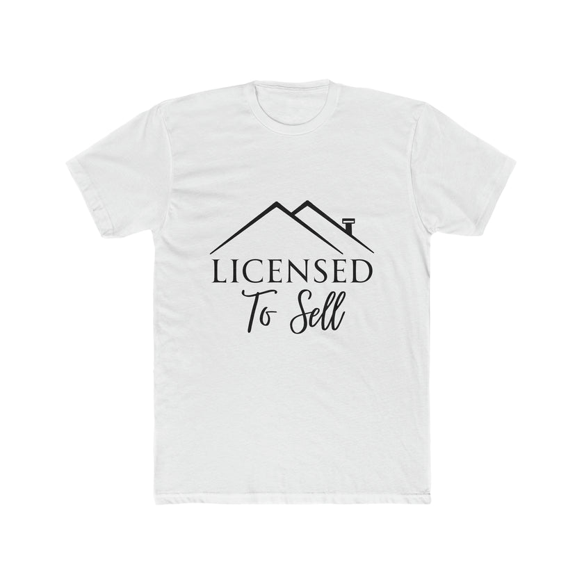 "Licensed to Sell" Men's Cotton Crew Tee