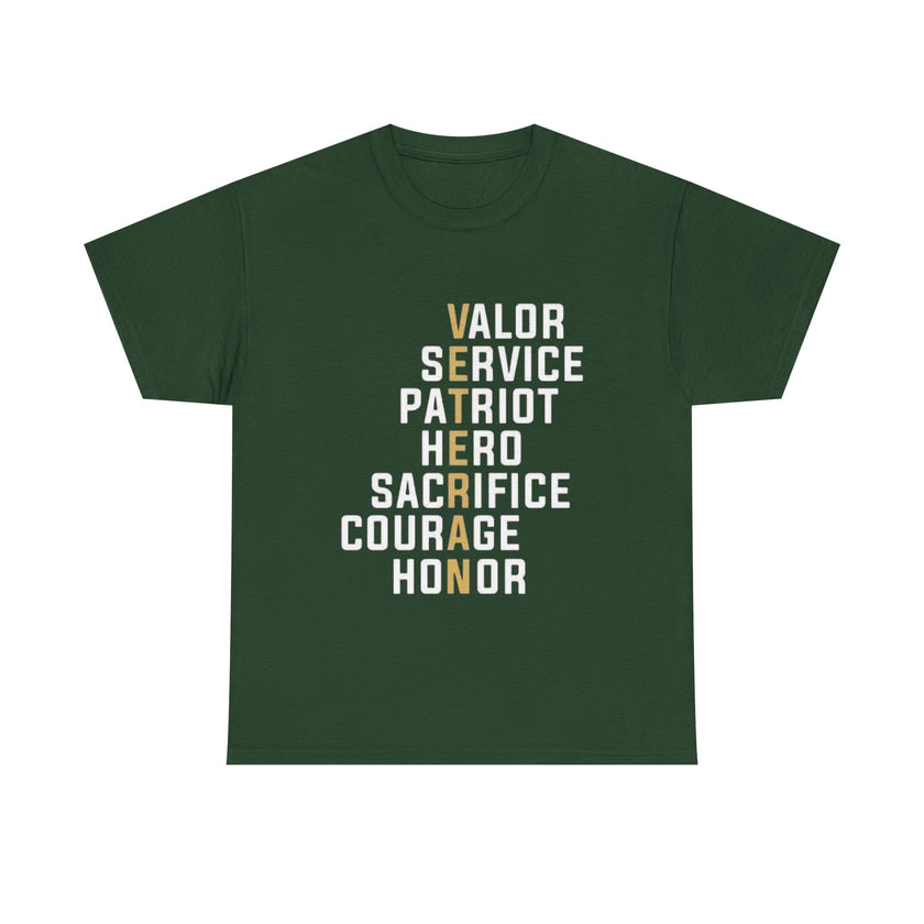 Veteran - Unisex Heavy Cotton Tee