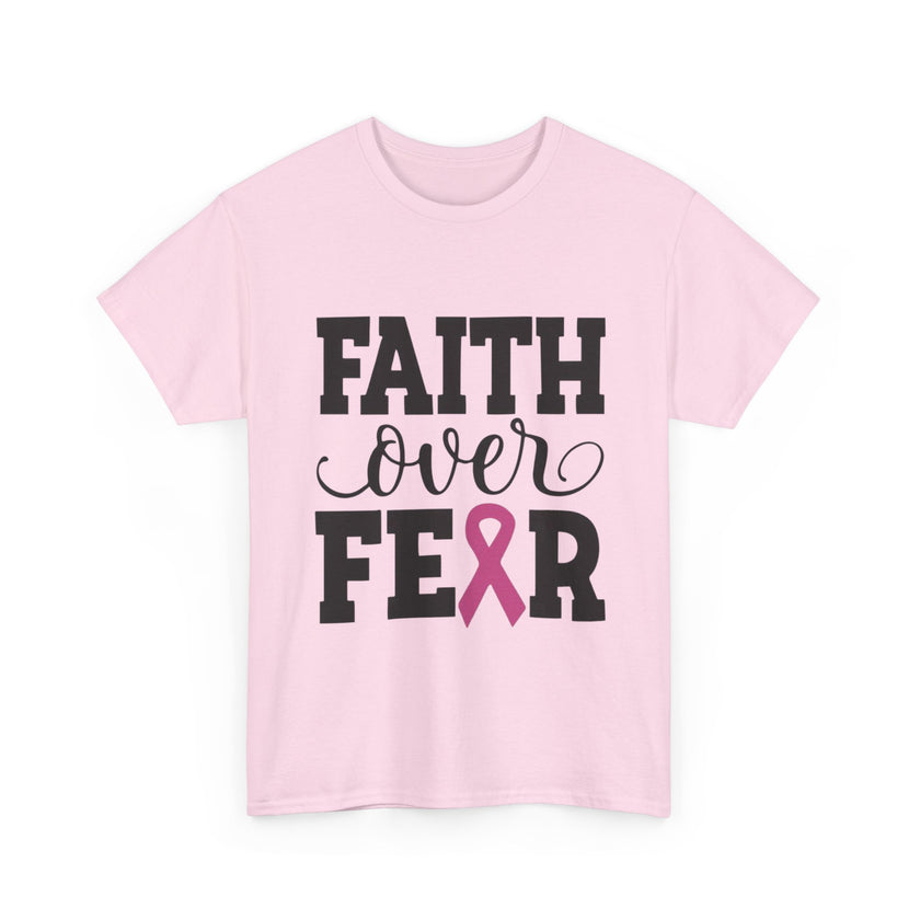 Faith Over Fear - Unisex Heavy Cotton Tee