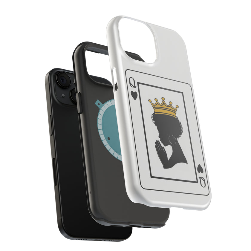 Queen card Tough Phone Cases