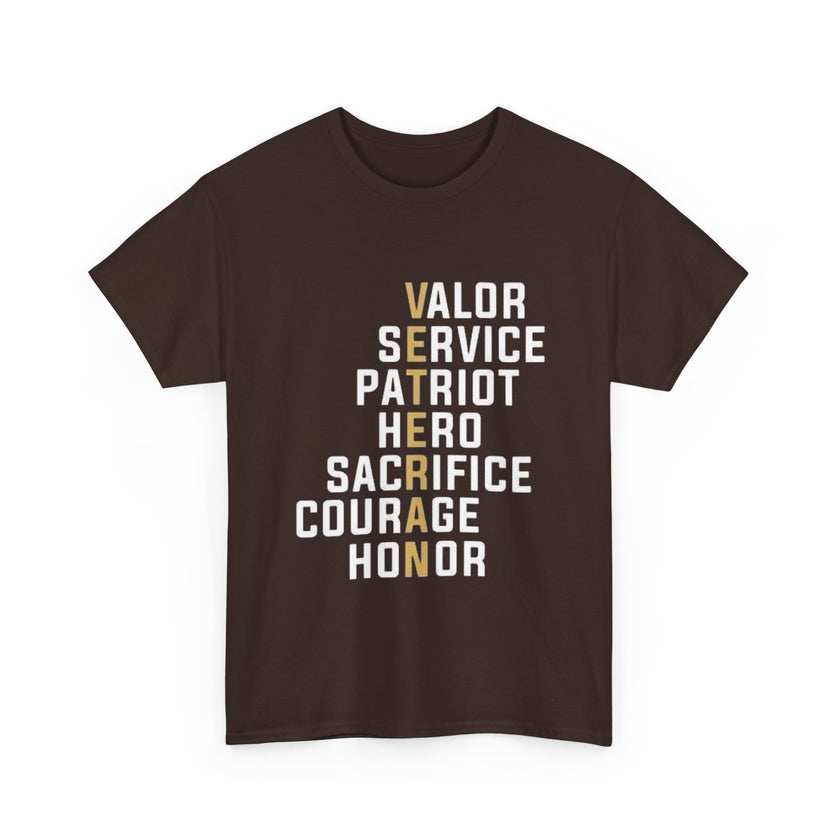 Veteran - Unisex Heavy Cotton Tee