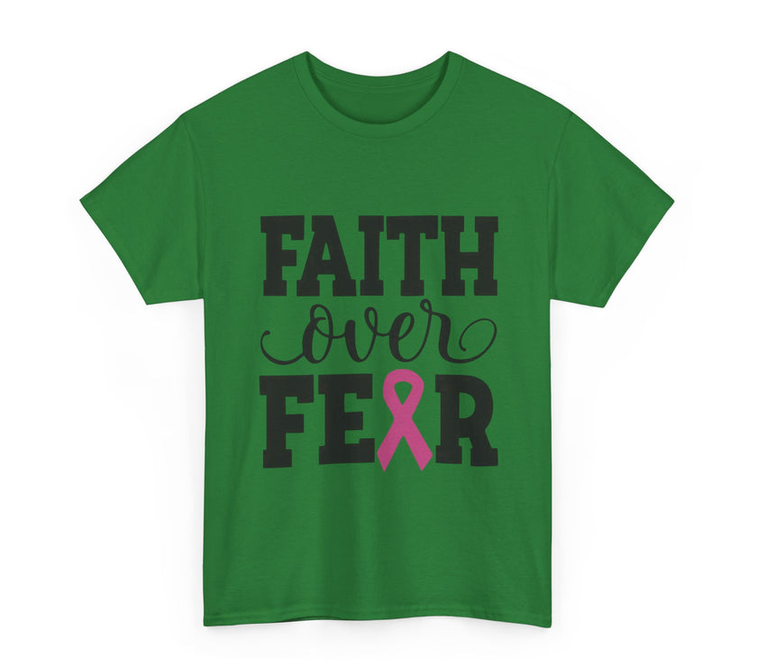 Faith Over Fear - Unisex Heavy Cotton Tee