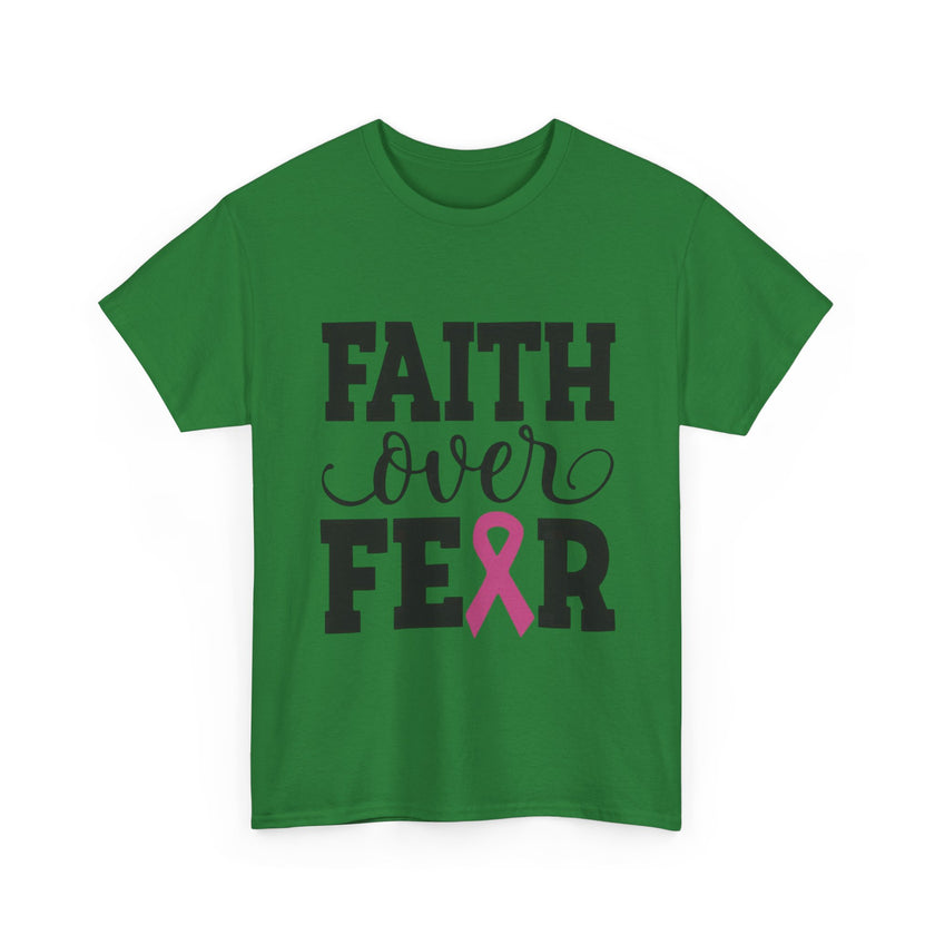 Faith Over Fear - Unisex Heavy Cotton Tee