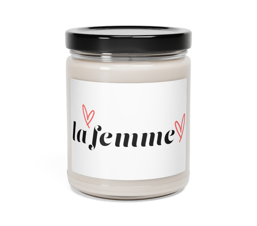 "La Femme" Sea Salt + Orchid Scented Soy Candle, 9oz