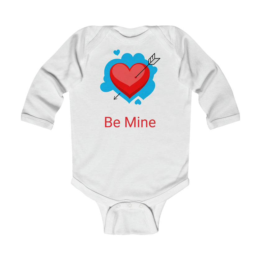 “Be Mine” Infant Long Sleeve Bodysuit