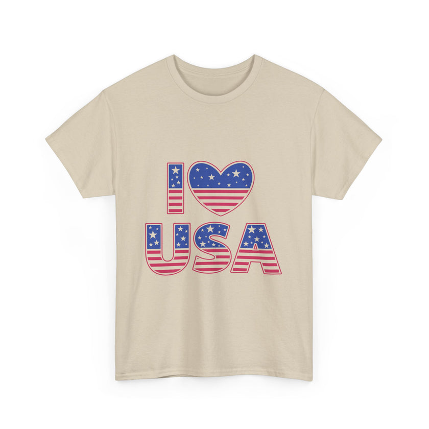 I Love America - Unisex Heavy Cotton Tee