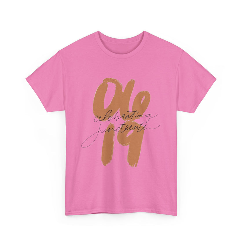 06-19 Celebrating Juneteenth - Unisex Heavy Cotton Tee