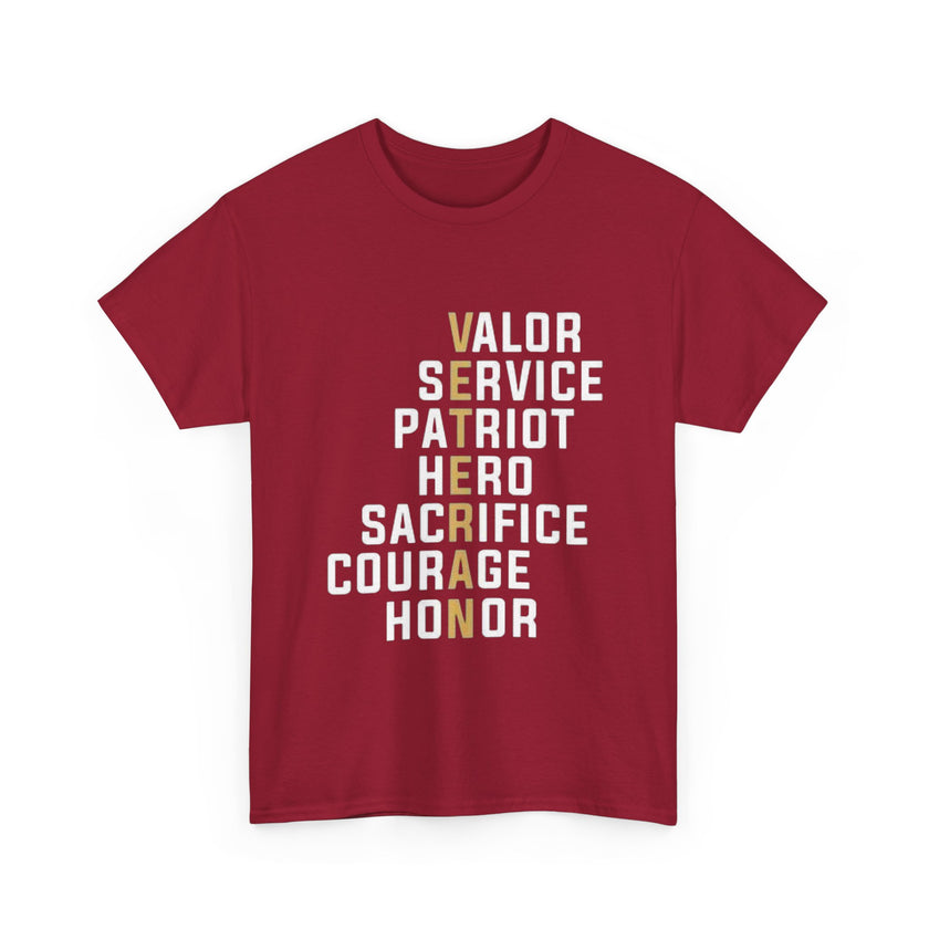 Veteran - Unisex Heavy Cotton Tee