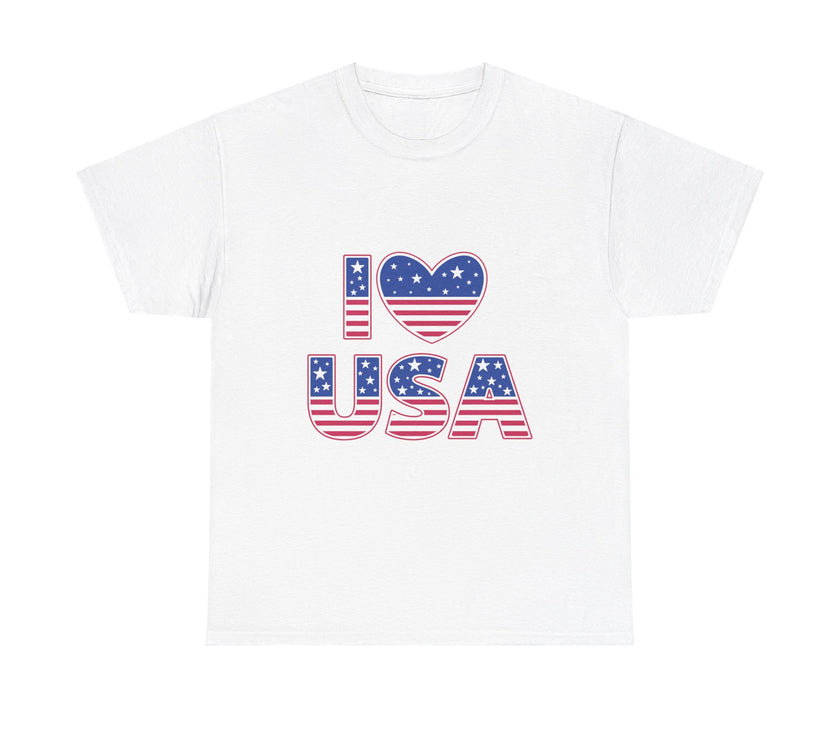 I Love America - Unisex Heavy Cotton Tee