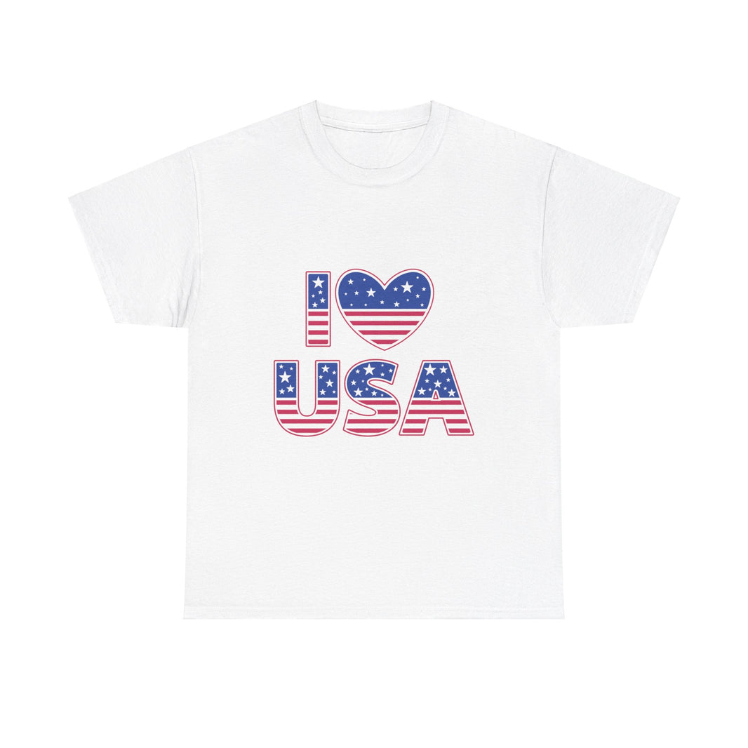 I Love America - Unisex Heavy Cotton Tee