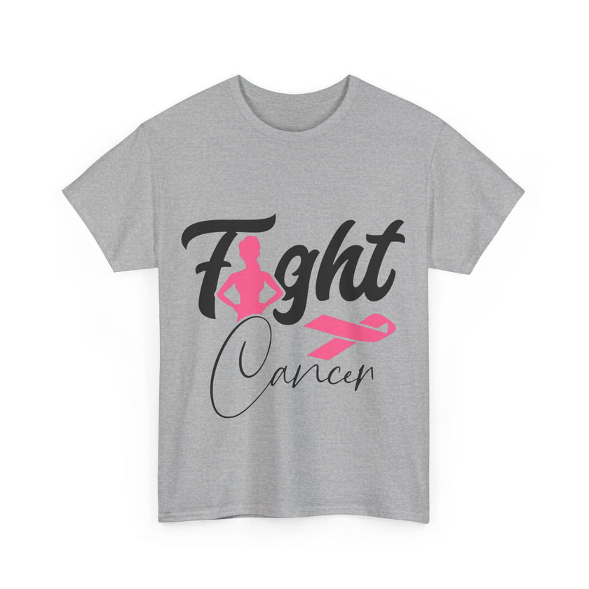 Fight Cancer - Unisex Heavy Cotton Tee