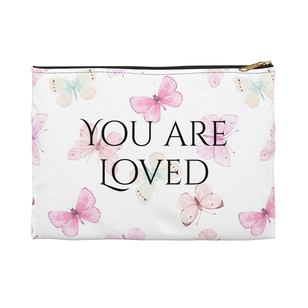 "You are Loved" Accessory/Makeup Pouch