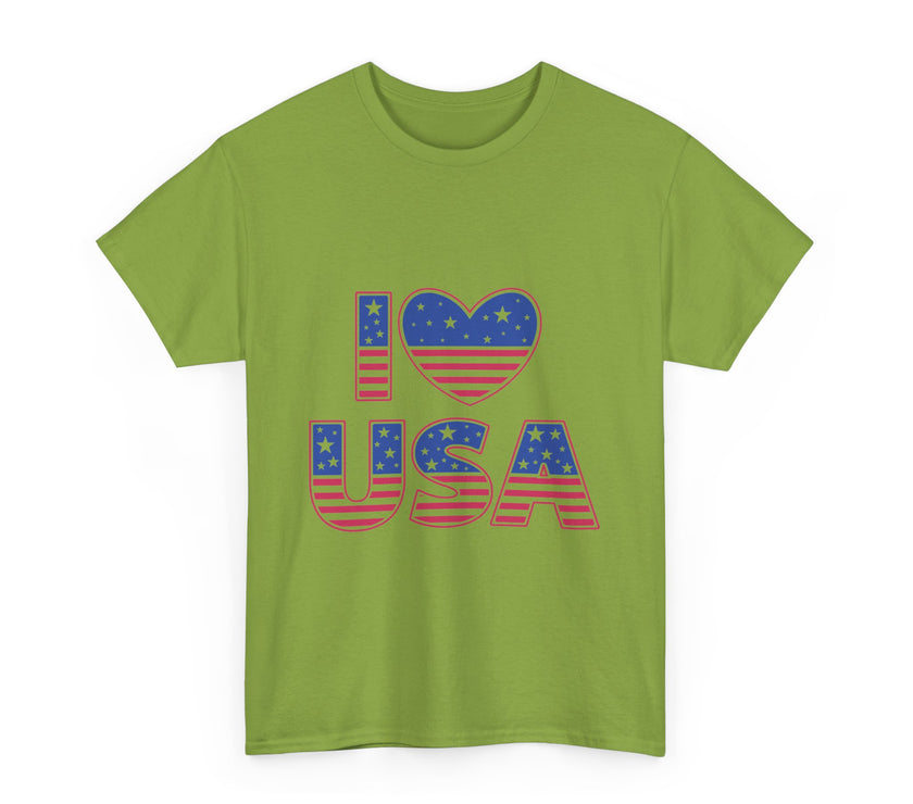 I Love America - Unisex Heavy Cotton Tee