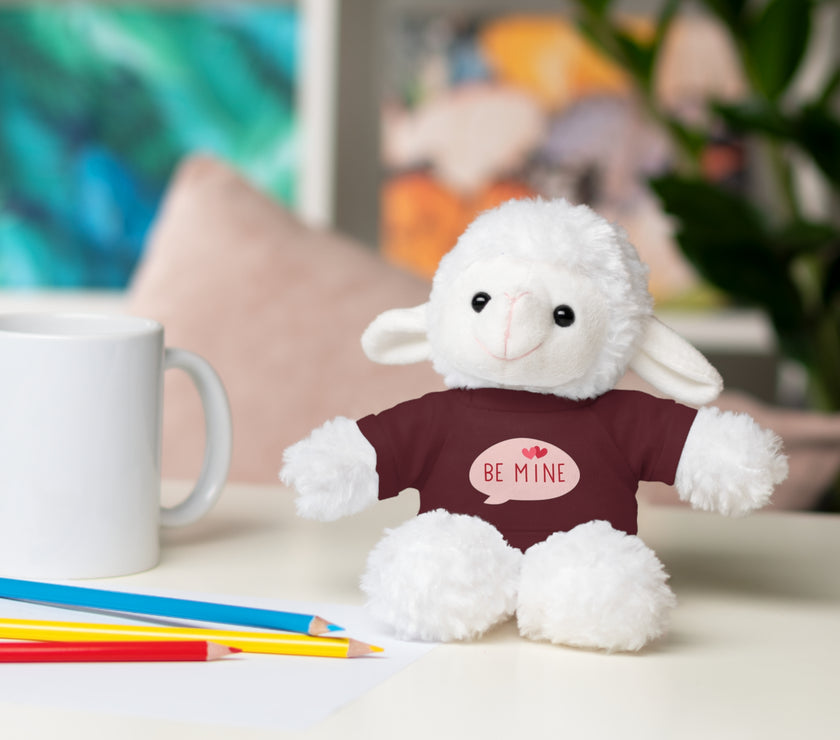 "Be Mine" Stuffed Animals with Tee