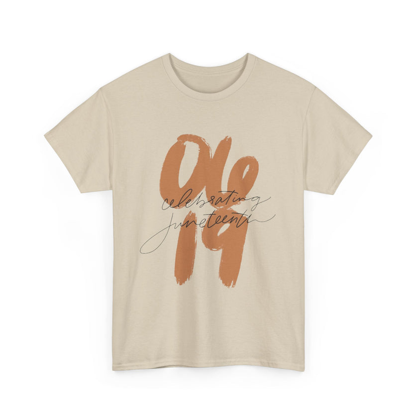 06-19 Celebrating Juneteenth - Unisex Heavy Cotton Tee