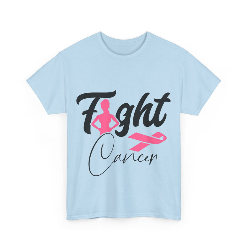 Fight Cancer - Unisex Heavy Cotton Tee