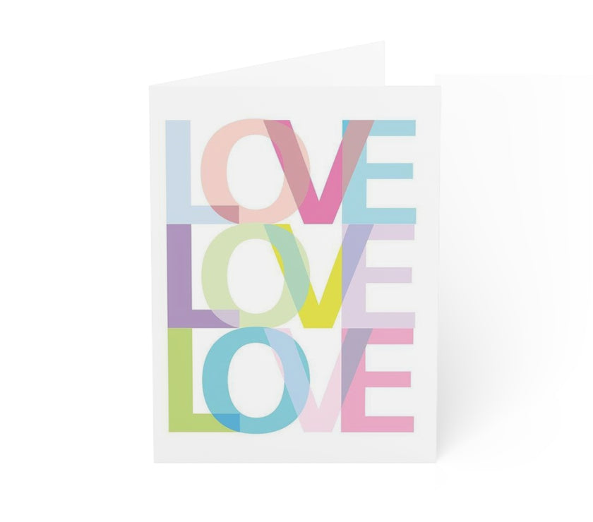 LOVE - Greeting Cards (1, 10, 30, and 50pcs)